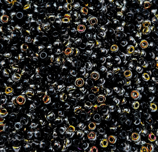 Black Marea 8-4560 Miyuki 8/0 Round Japanese Seed Beads 20 grams