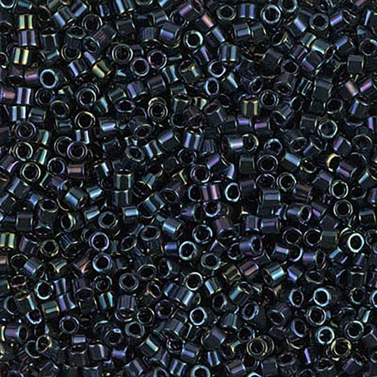 Blue Iris DBM0002 Miyuki Delica 10/0 Japanese Cylinder Beads 10 grams