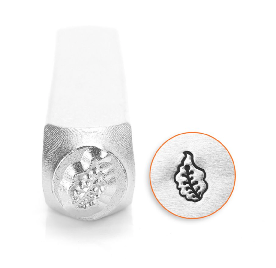 Caladium Leaf 6 mm Design Stamp for Metal Stamping by ImpressArt