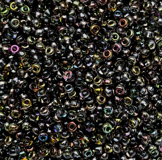 Crystal Magic Green 8-55014 Miyuki 8/0 Round Japanese Seed Beads 20 grams