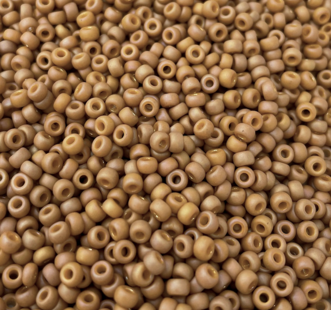 Frost Opaque Glaze Rainbow Pistachio 8-4693 Miyuki 8/0 Round Japanese Seed Beads 20 grams