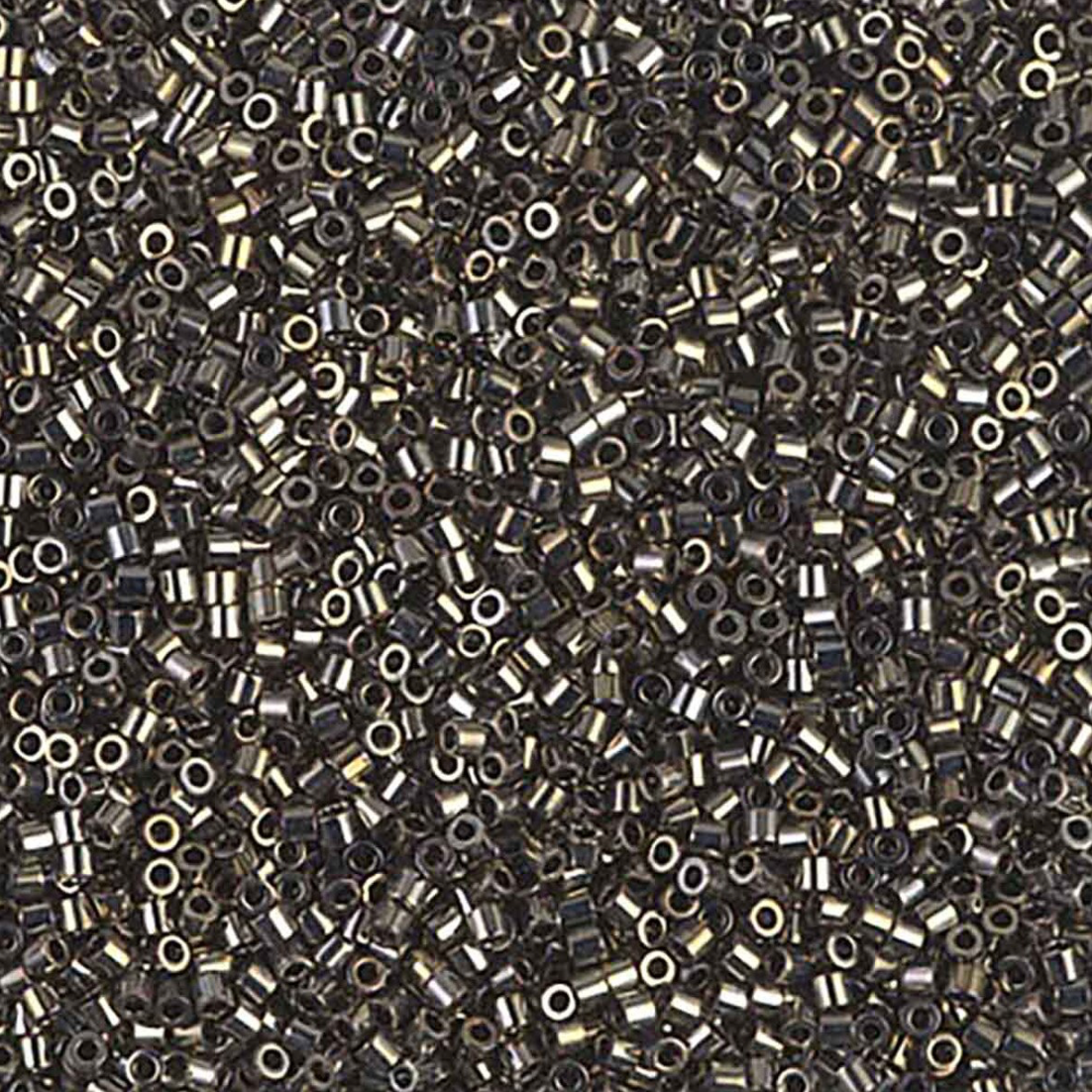 Galvanized Tarnished Silver DBS0254 Miyuki Delica 15/0 Japanese Cylinder Beads 7 grams