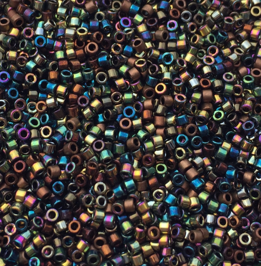 Heavy Metal Mix DB-MIX23 Miyuki Delica 11/0 Japanese Cylinder Beads 10 grams
