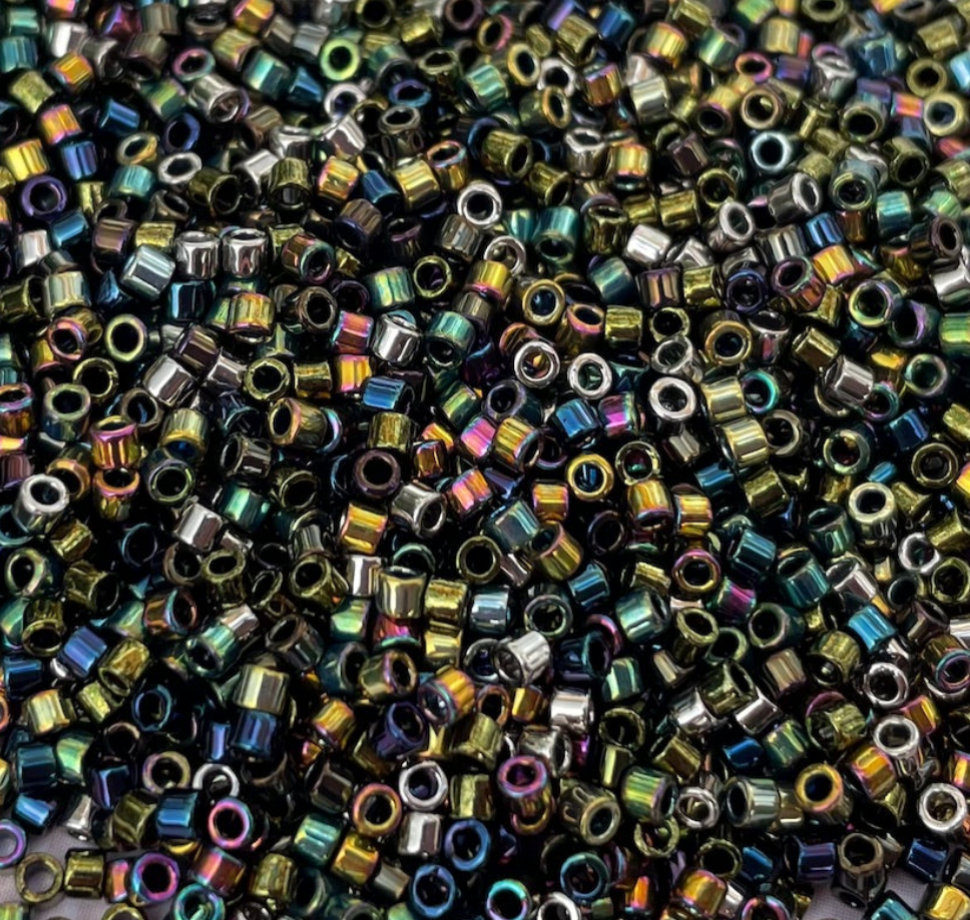 Heavy Metal Mix DBM-MIX23 Miyuki Delica 10/0 Japanese Cylinder Beads 10 grams