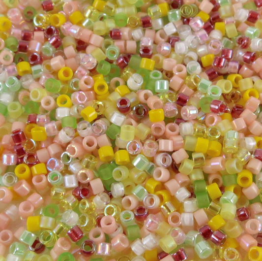 Lemonade Mix DB-MIX09 Miyuki Delica 11/0 Japanese Cylinder Beads 10 grams
