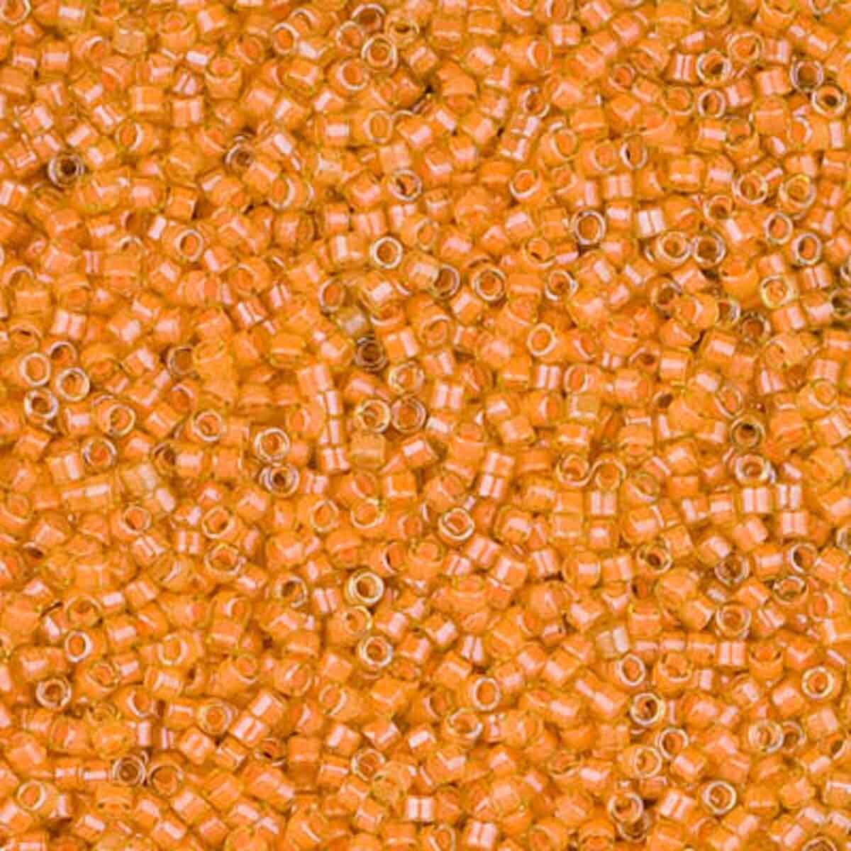 Luminous Mango DB2045 Miyuki Delica 11/0 Japanese Cylinder Beads 10 grams