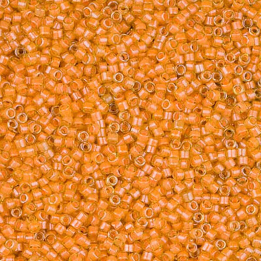 Luminous Mango DB2045 Miyuki Delica 11/0 Japanese Cylinder Beads 10 grams