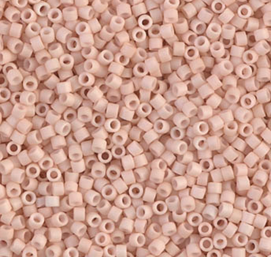 Matte Light Rose DB354 Miyuki Delica 11/0 Japanese Cylinder Beads 10 grams