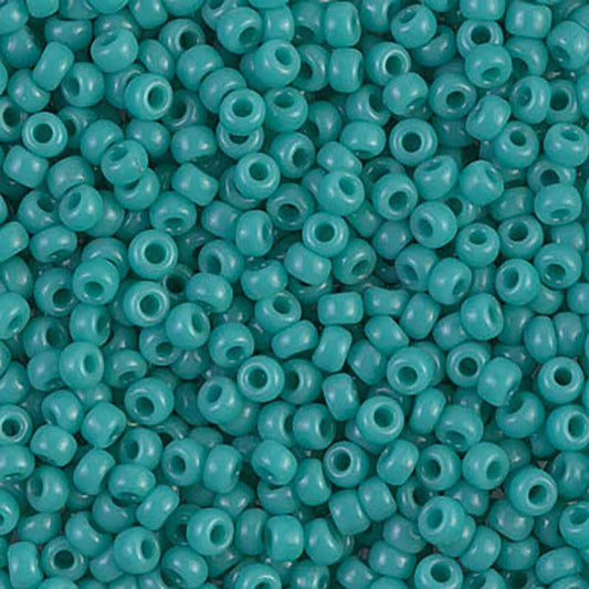 Matte Opaque Turquoise 8-0412 Miyuki 8/0 Round Japanese Seed Beads 20 grams