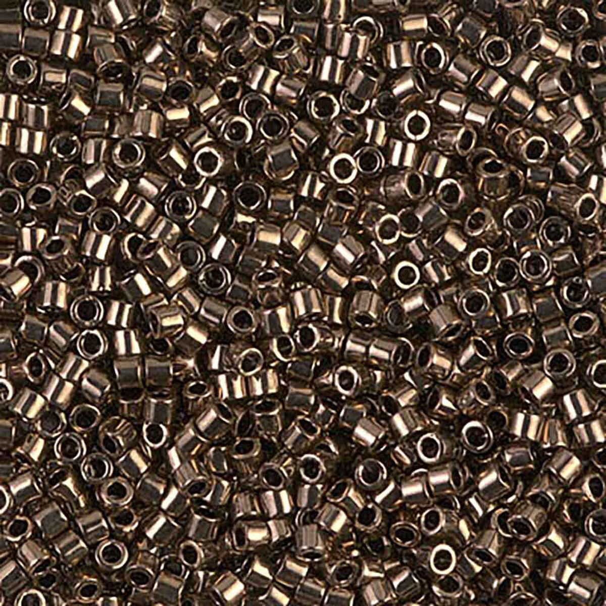 Metallic Bronze DBM0022 Miyuki Delica 10/0 Japanese Cylinder Beads 10 grams