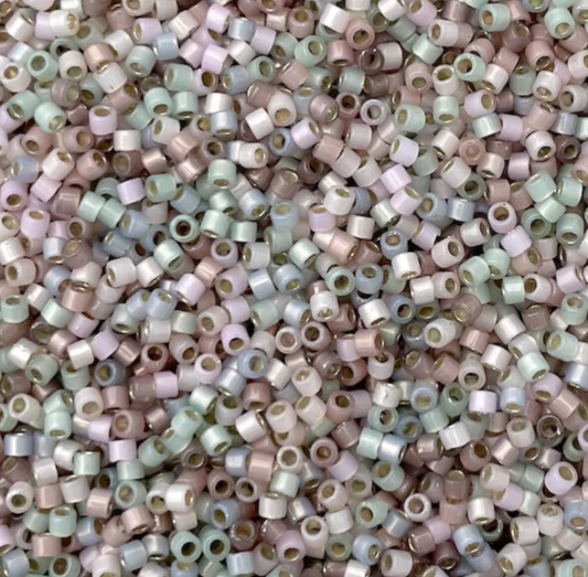 Opal Sea Shells Mix  DB-mix9066 Miyuki Delica 11/0 Japanese Cylinder Beads 10 grams