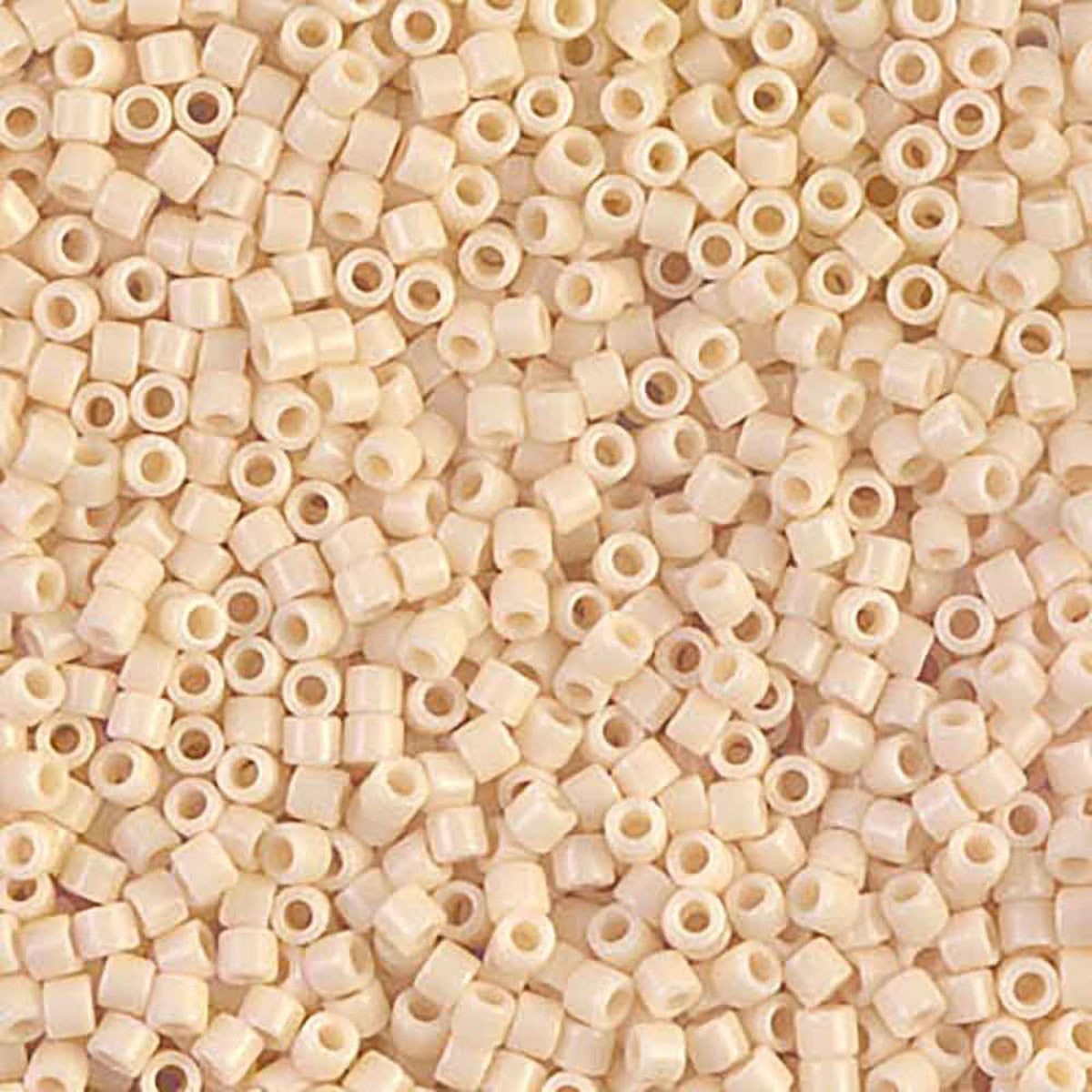 Opaque Cream DBM0732 Miyuki Delica 10/0 Japanese Cylinder Beads 10 grams