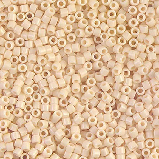 Opaque Cream DBM0732 Miyuki Delica 10/0 Japanese Cylinder Beads 10 grams