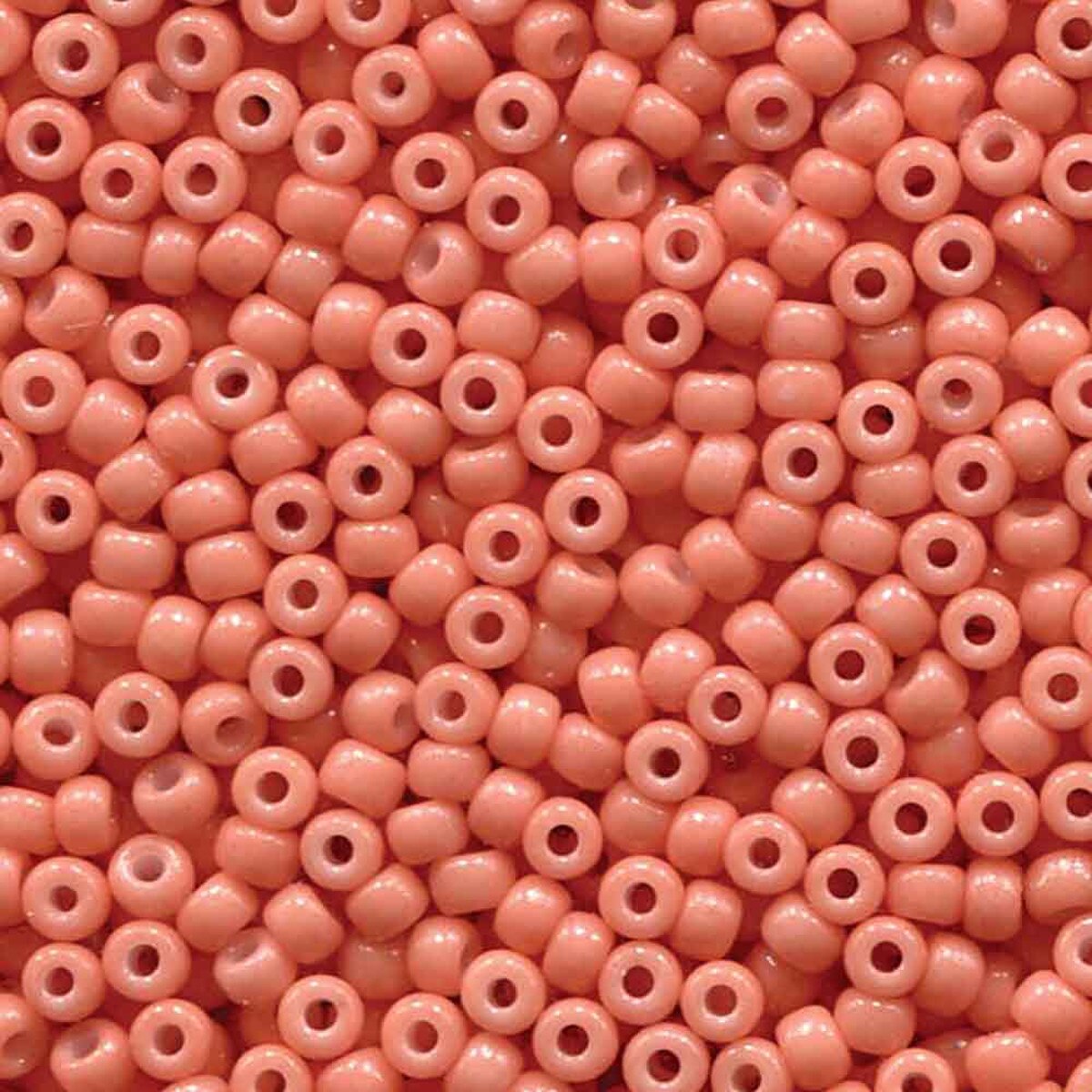 Opaque Dark Salmon Duracoat 8-4462 Miyuki 8/0 Round Japanese Seed Beads 20 grams