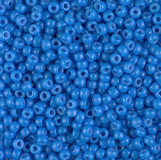 Opaque Delphinium Duracoat 8-4484 Miyuki 8/0 Round Japanese Seed Beads 20 grams