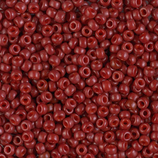 Opaque Jujube Duracoat 8-4469 Miyuki 8/0 Round Japanese Seed Beads 20 grams