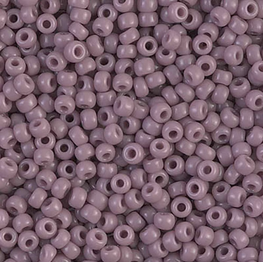 Opaque Mauve 8-0410 Miyuki 8/0 Round Japanese Seed Beads 20 grams