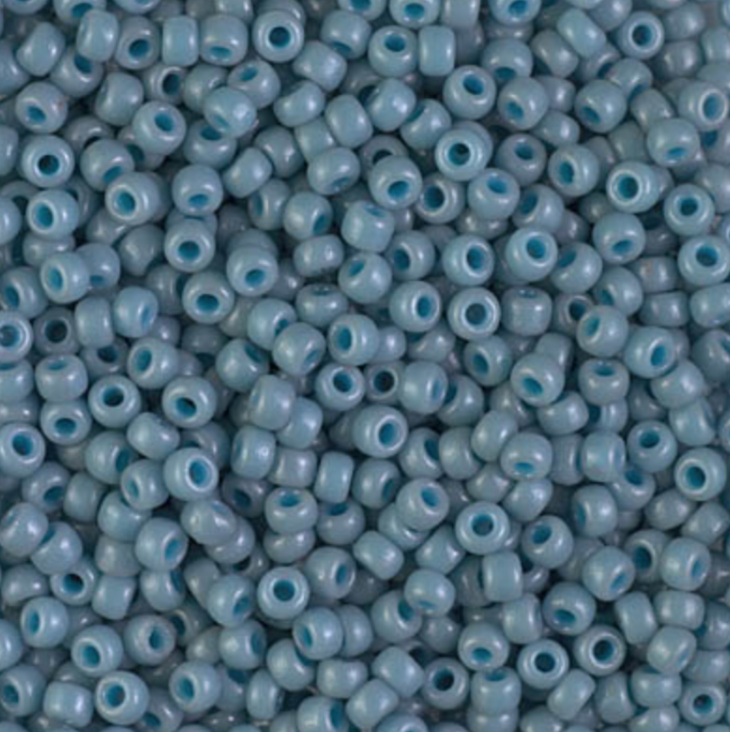 Opaque Moody Blue Duracoat 8-4479 Miyuki 8/0 Round Japanese Seed Beads 20 grams