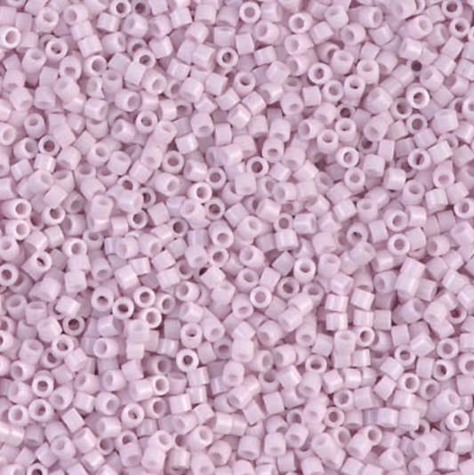 Opaque Pale Rose DB1494 Miyuki Delica 11/0 Japanese Cylinder Beads 10 grams