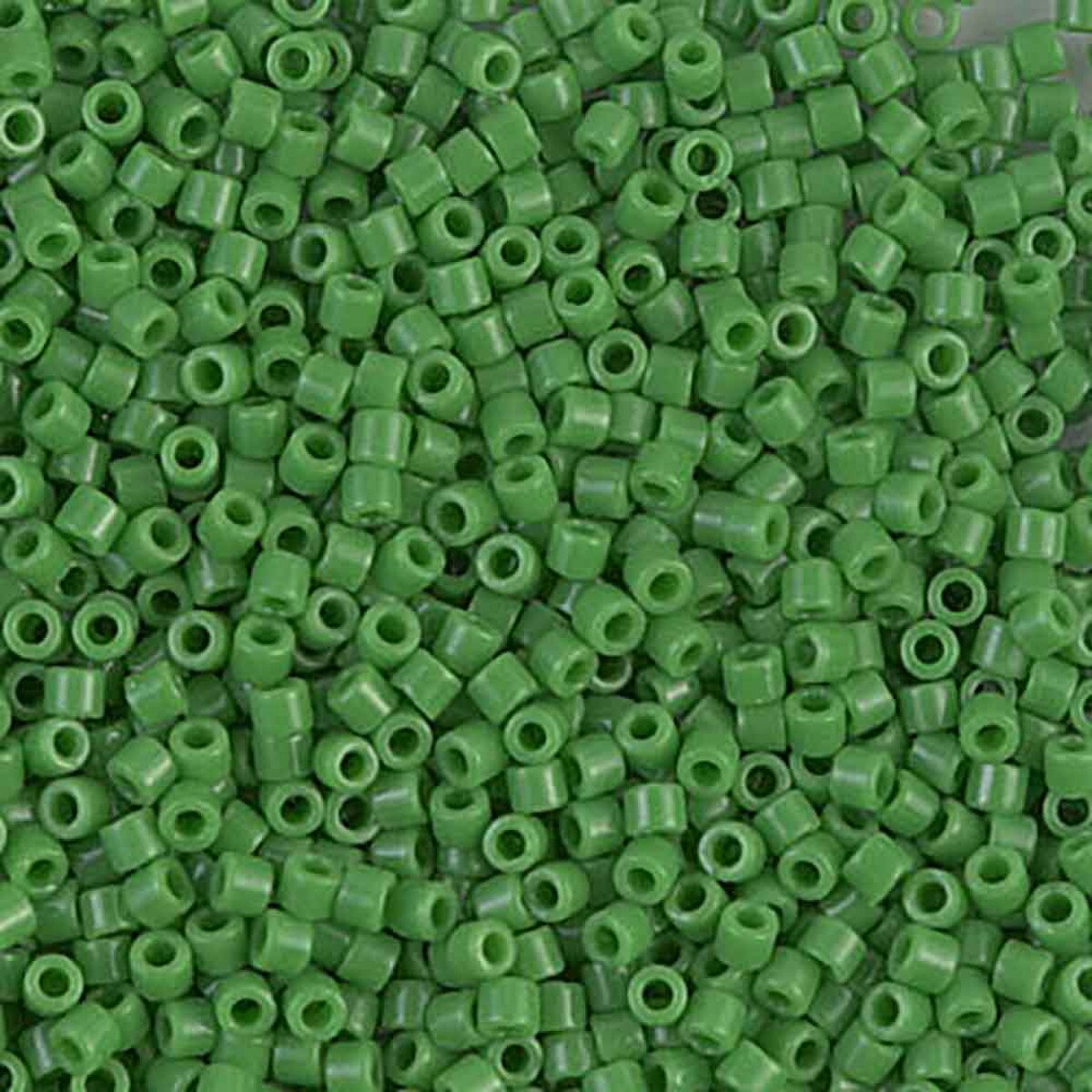 Opaque Pea Green DBM0724 Miyuki Delica 10/0 Japanese Cylinder Beads 10 grams