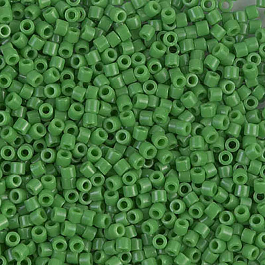 Opaque Pea Green DBM0724 Miyuki Delica 10/0 Japanese Cylinder Beads 10 grams