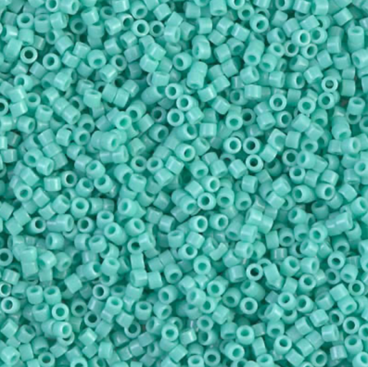 Opaque Sea Opal DB1136 Miyuki Delica 11/0 Japanese Cylinder Beads 10 grams