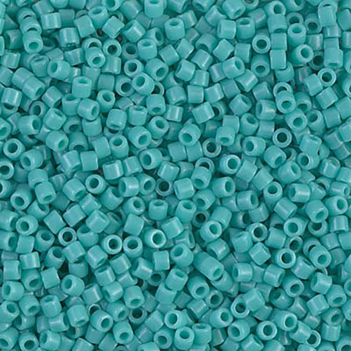 Opaque Turquoise Green DBM0729 Miyuki Delica 10/0 Japanese Cylinder Beads 10 grams