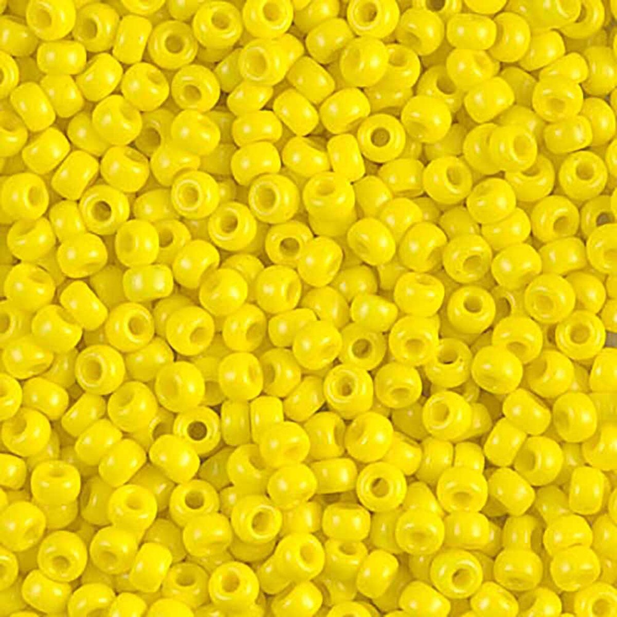 Opaque Yellow 8-0404 Miyuki 8/0 Round Japanese Seed Beads 20 grams