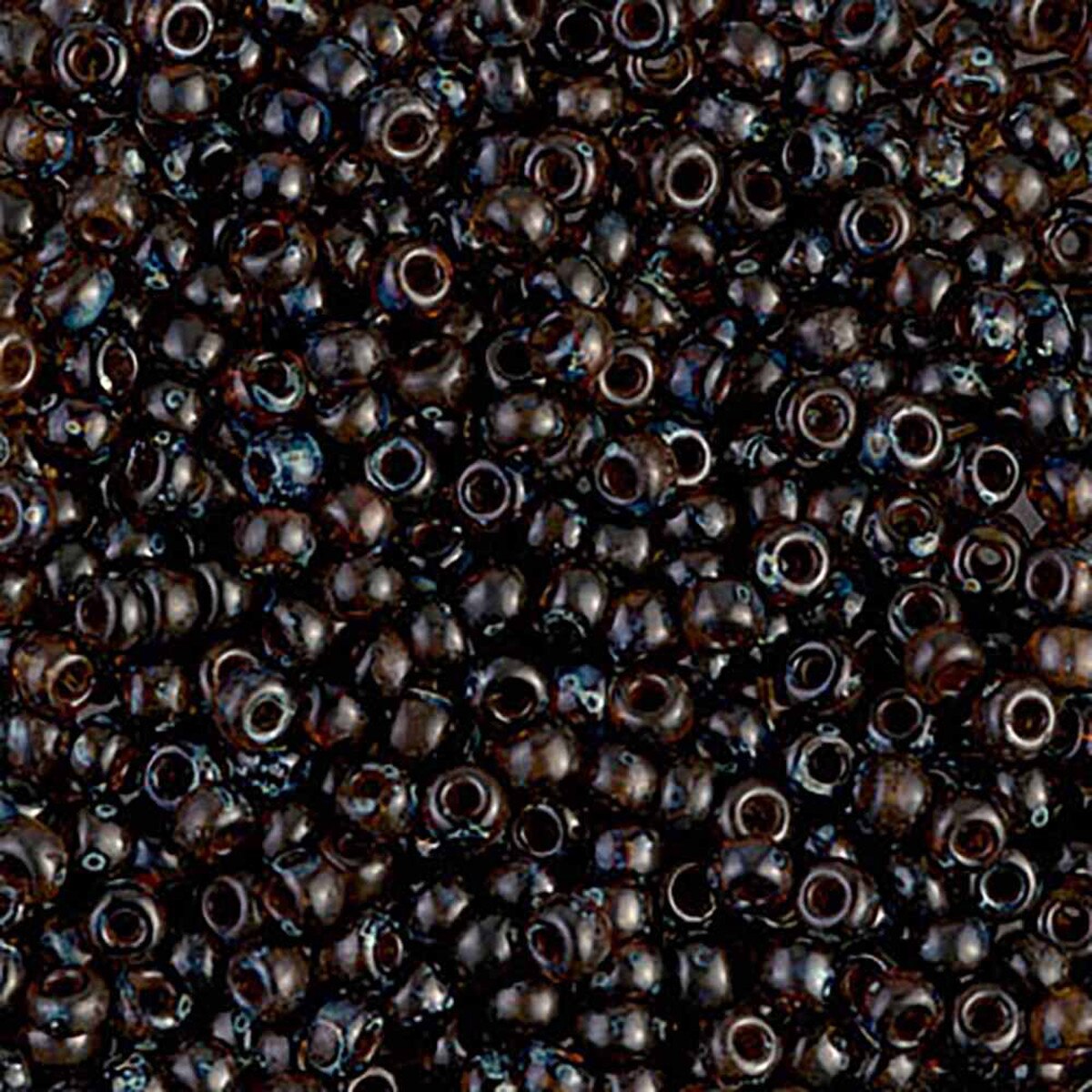 Picasso Dark Amber Transparent 8-4502 Miyuki 8/0 Round Japanese Seed Beads 20 grams