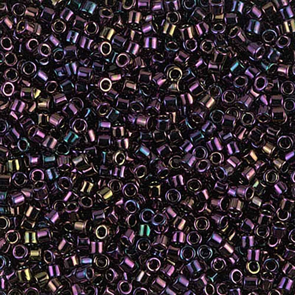 Purple Iris DBM0004 Miyuki Delica 10/0 Japanese Cylinder Beads 10 grams