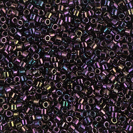 Purple Iris DBM0004 Miyuki Delica 10/0 Japanese Cylinder Beads 10 grams