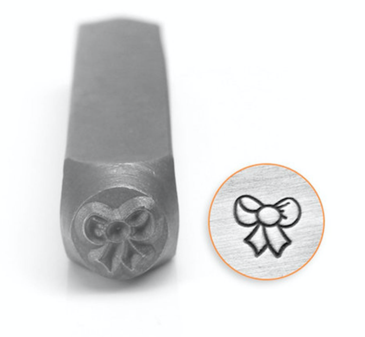 Ribbon 6 mm Design Stamp for Metal Stamping by ImpressArt
