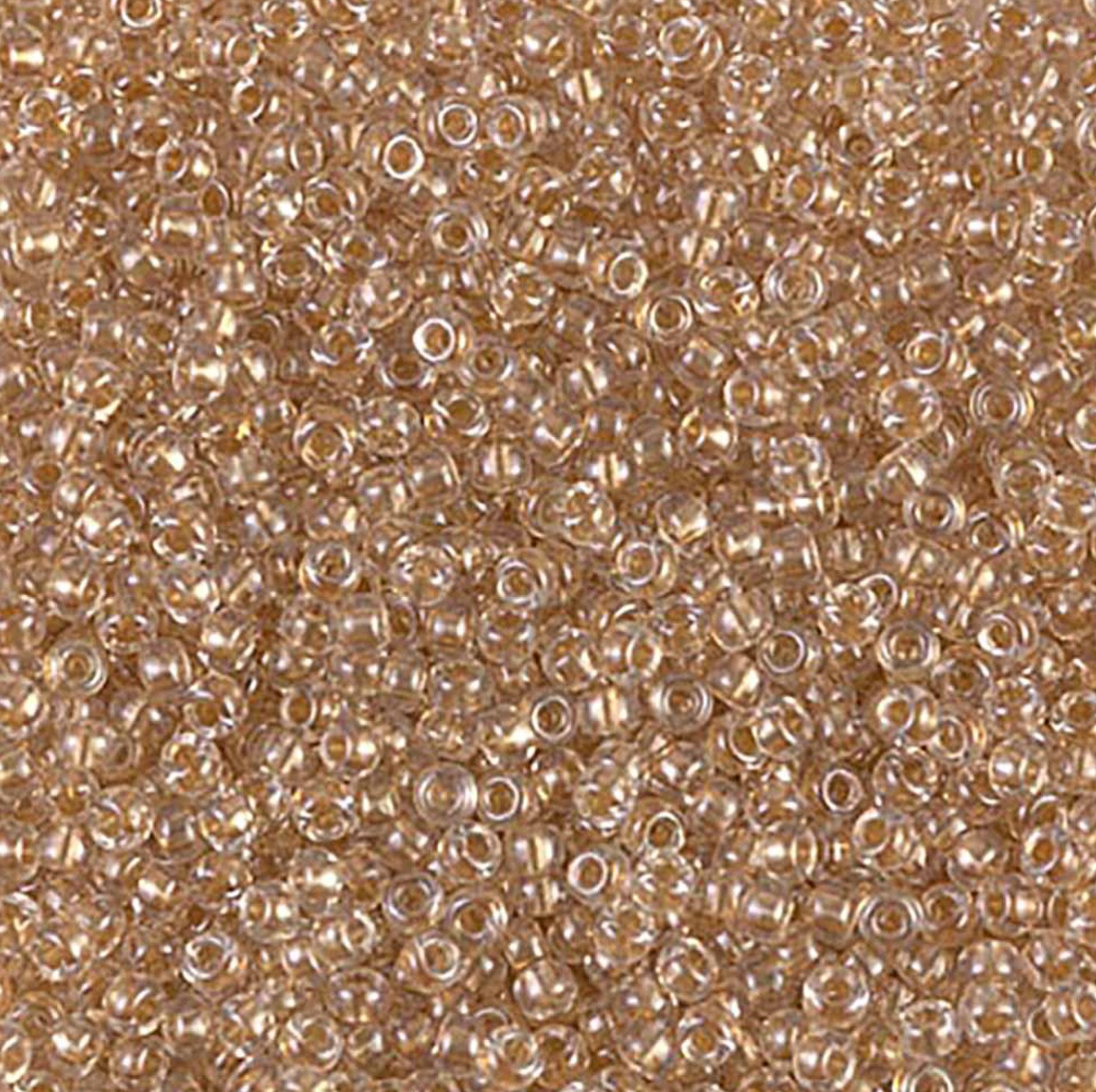 Sparkling Metallic Gold Lined Crystal 11-0234 Miyuki 11/0 Round Japanese Seed Beads 20 grams