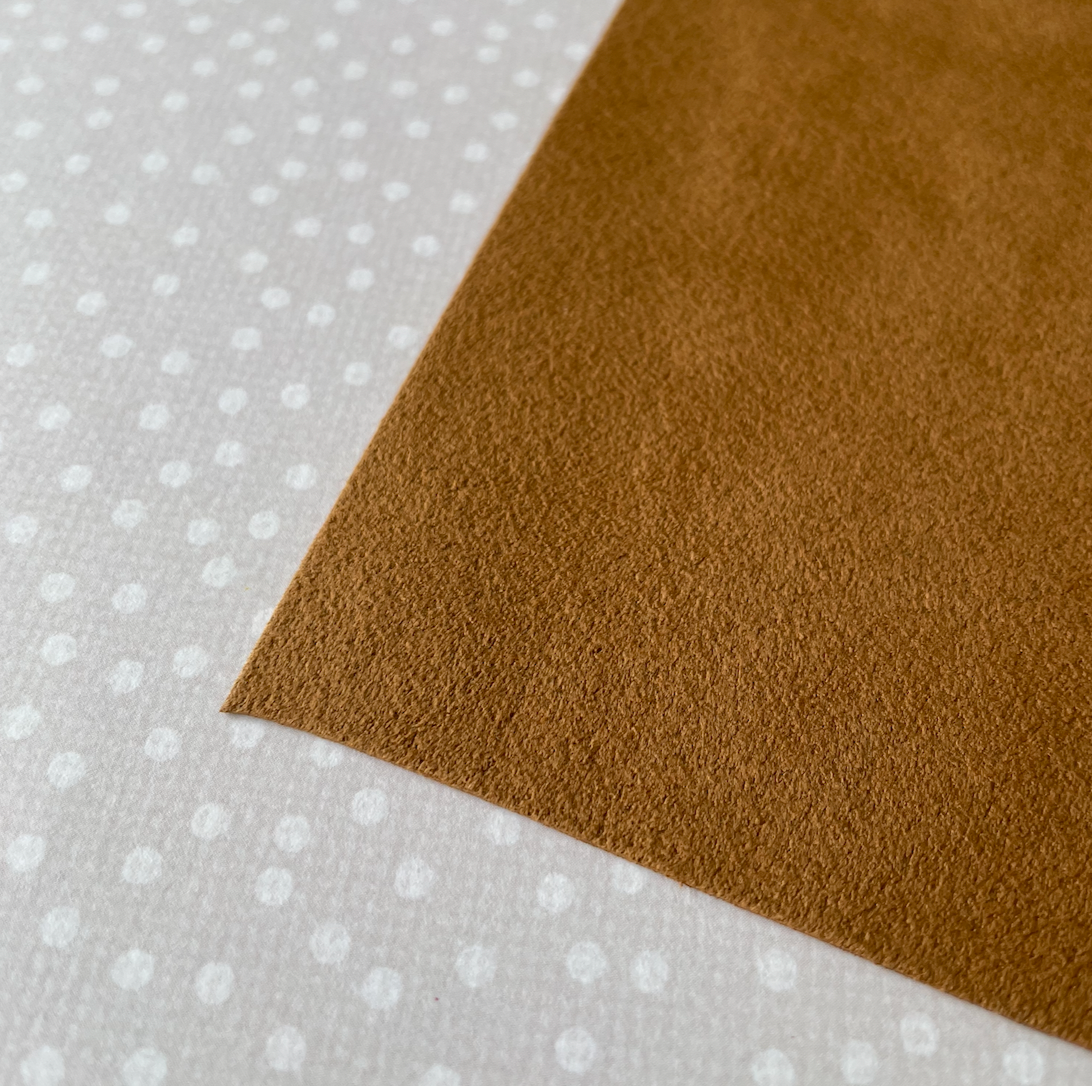 Aztec Leather Beading Foundation Ultra Suede Backing 21.5 x 21.5 cm
