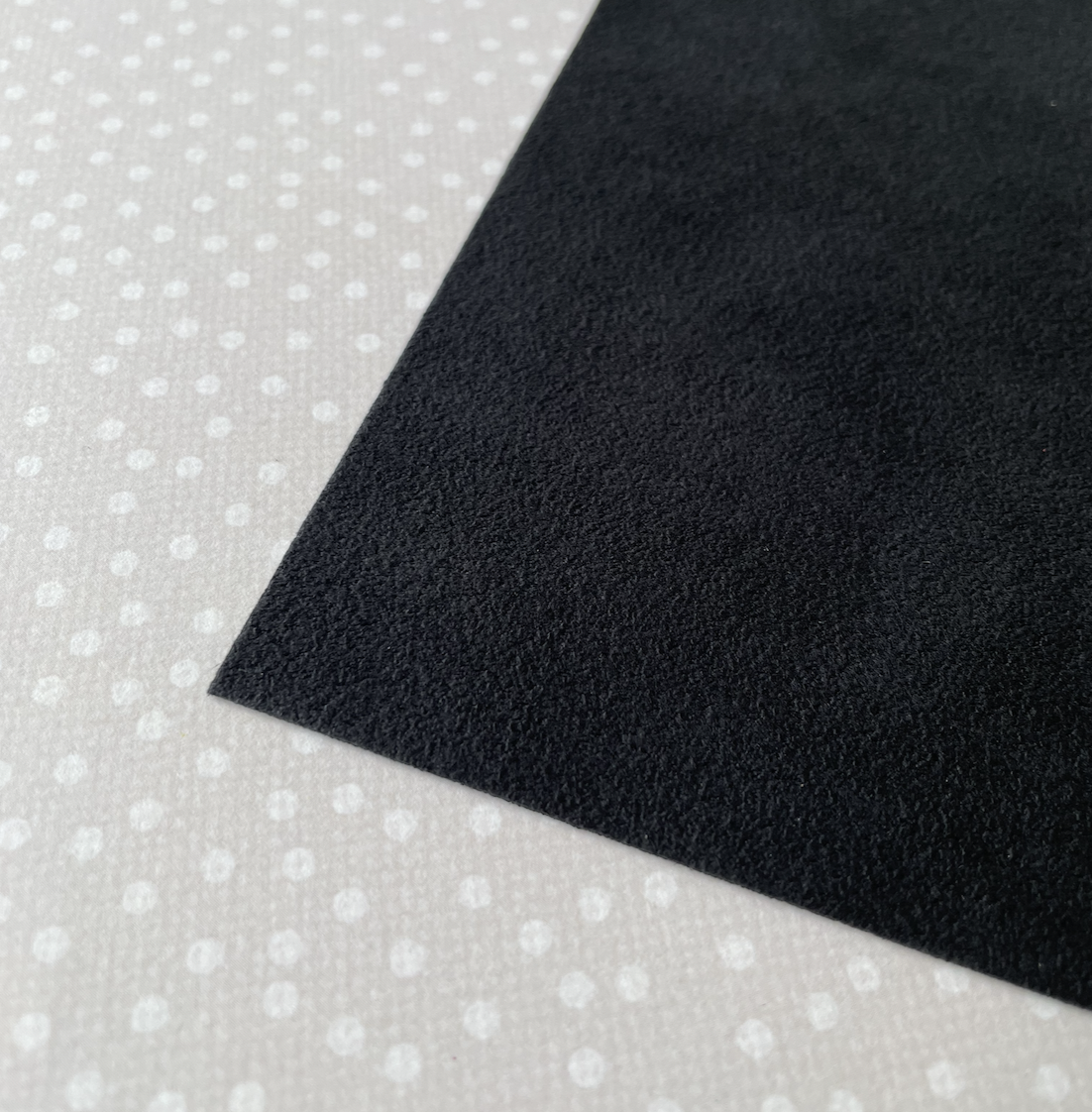 Black Onyx Beading Foundation Ultra Suede Backing 21.5 x 21.5 cm