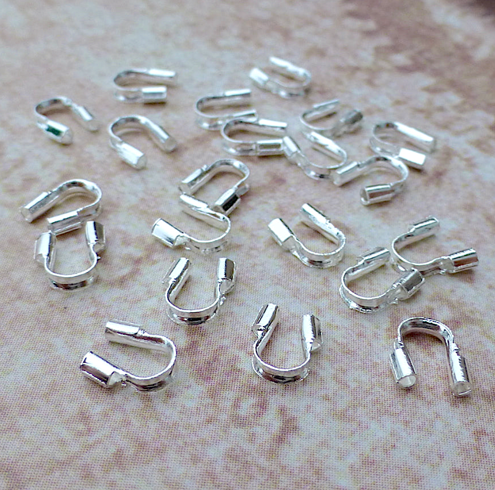 Silver Colour Wire Protector Wire Guardian - Pack of 200