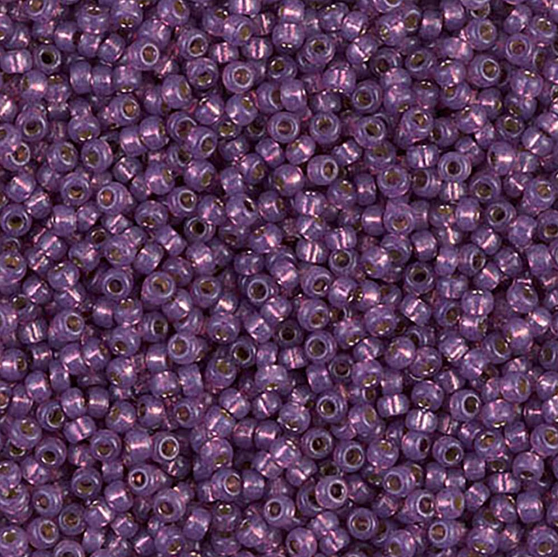 Silver Lined Dark Lilac Duracoat 11-4248 Miyuki 11/0 Round Japanese Seed Beads 20 grams