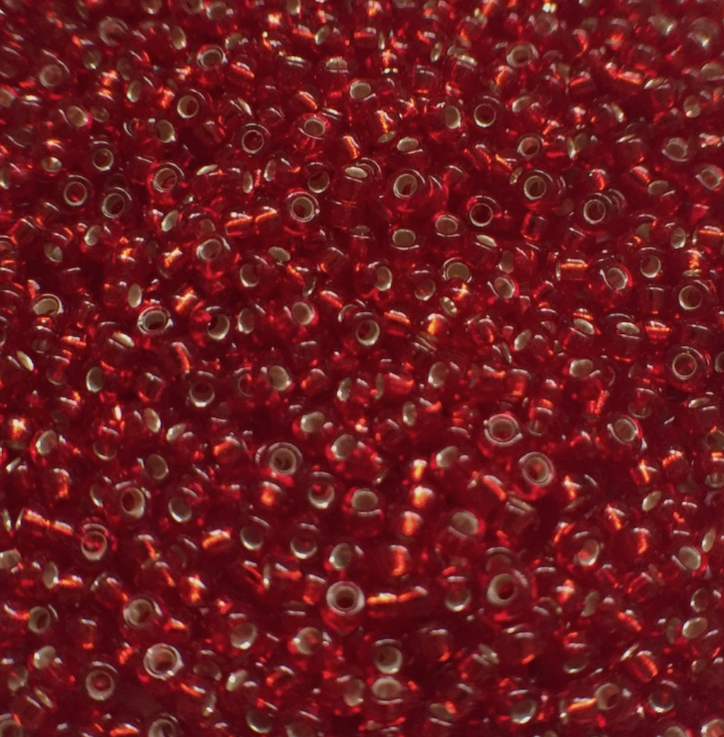 Silver Lined Dark Ruby 11-0011D Miyuki 11/0 Round Japanese Seed Beads 20 grams