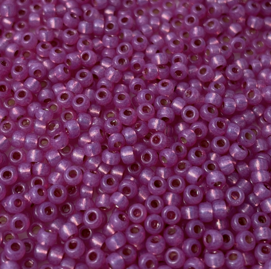 Silver Lined Lilac Duracoat 8-4246 Miyuki 8/0 Round Japanese Seed Beads 20 grams