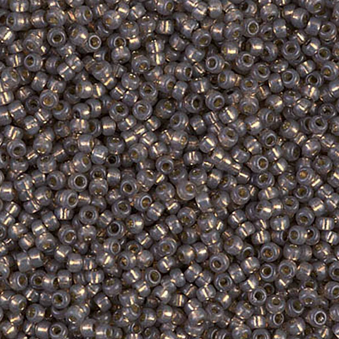 Silver Lined Taupe Duracoat 11-4250 Miyuki 11/0 Round Japanese Seed Beads 20 grams