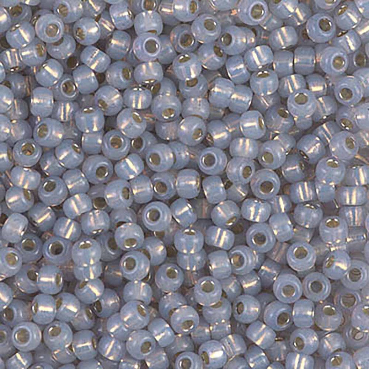Smoky Opal Silver Lined Alabaster 8-0576 Miyuki 8/0 Round Japanese Seed Beads 20 grams