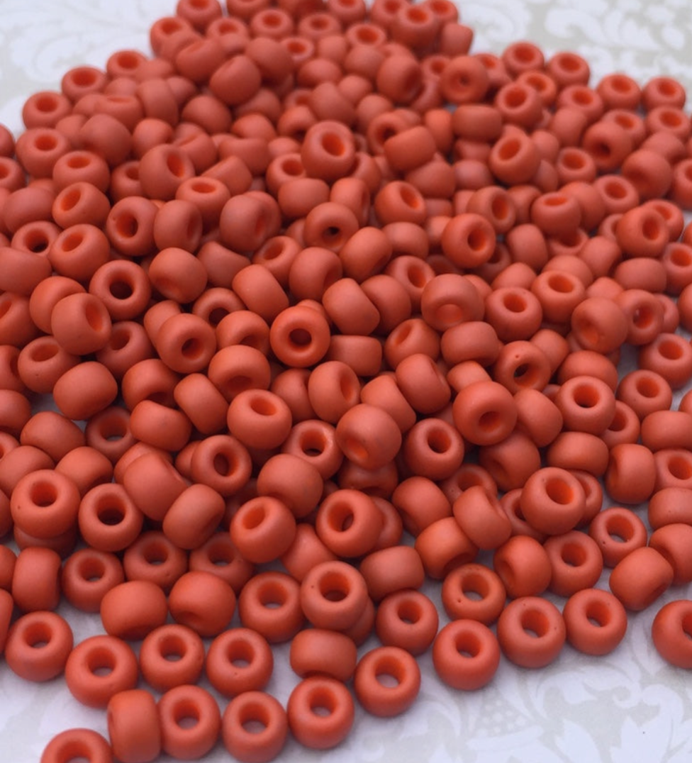 Terracotta 6-1236 Miyuki 6/0 Round Japanese Seed Beads - 20 grams