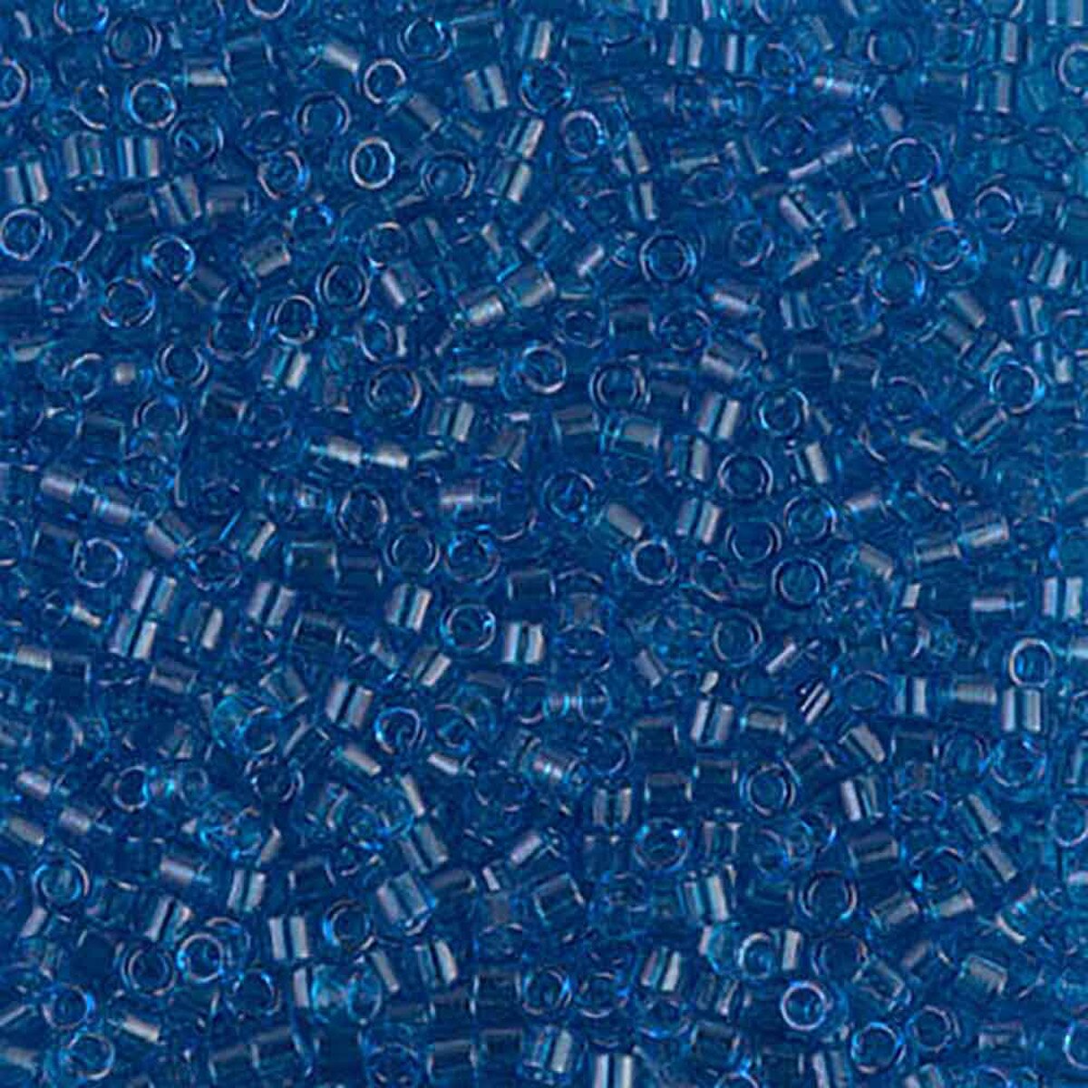 Transparent Aqua DBM0714 Miyuki Delica 10/0 Japanese Cylinder Beads 10 grams