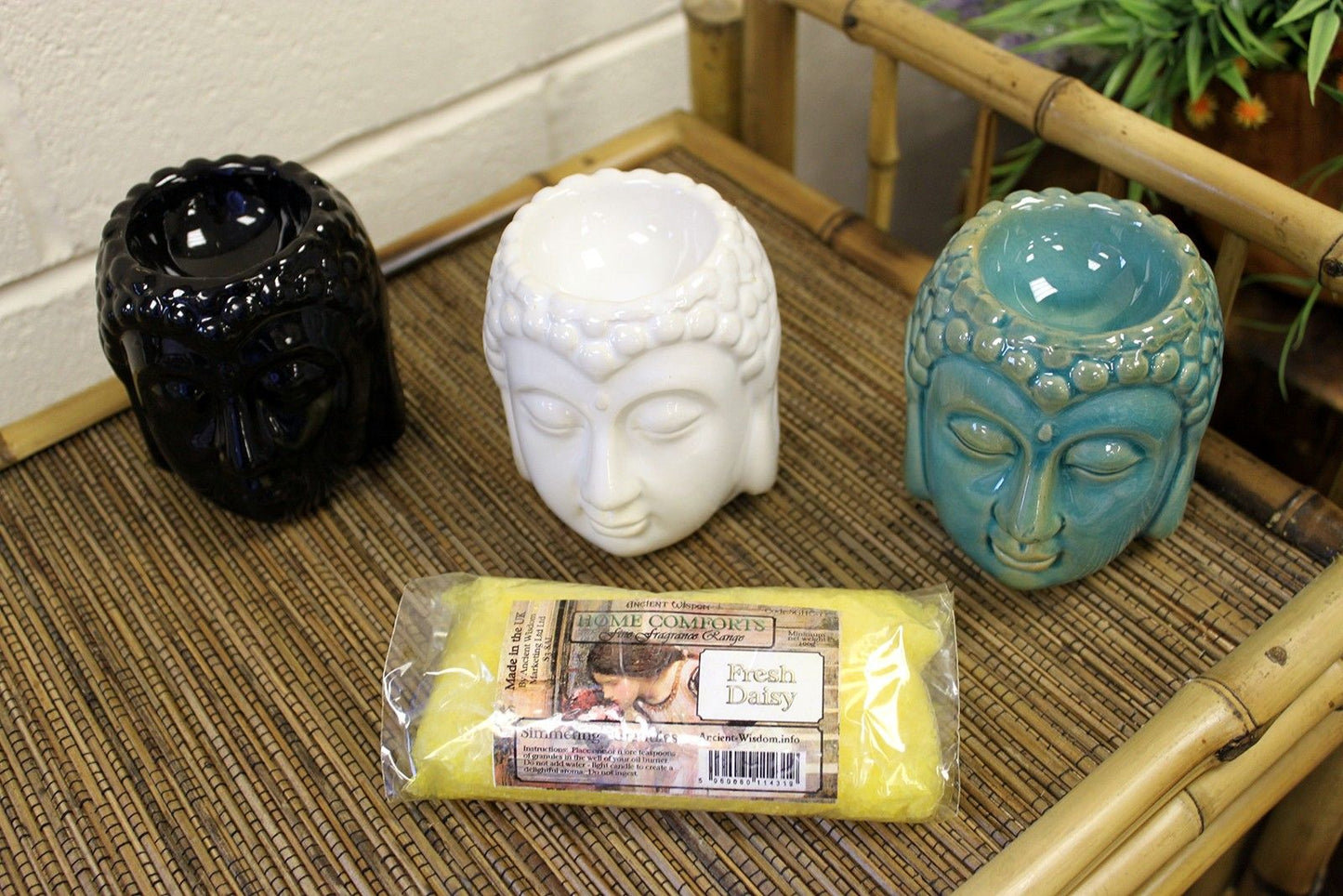 Buddha White Oil Burner