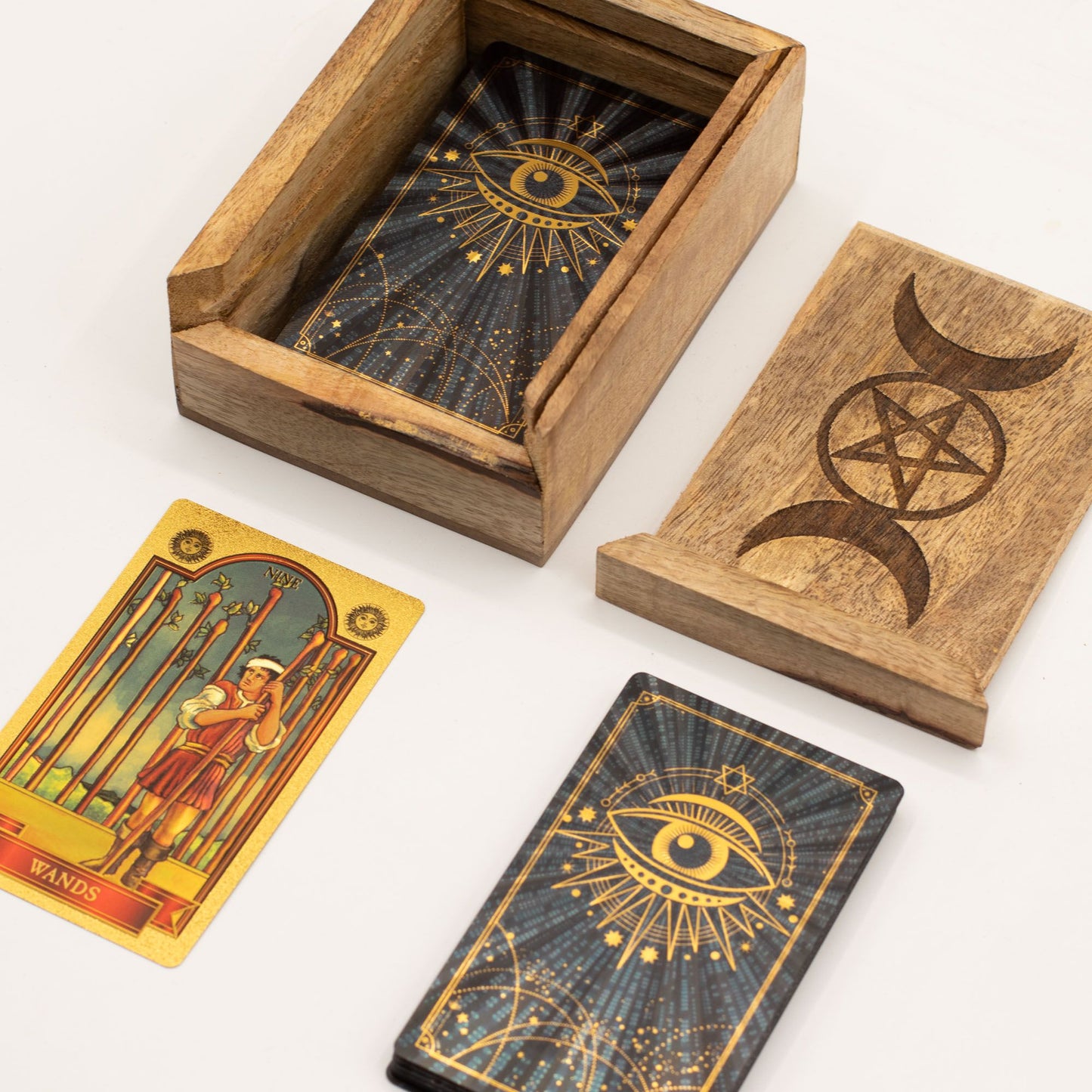 Small Tarot Box with Tarot Card Holder
