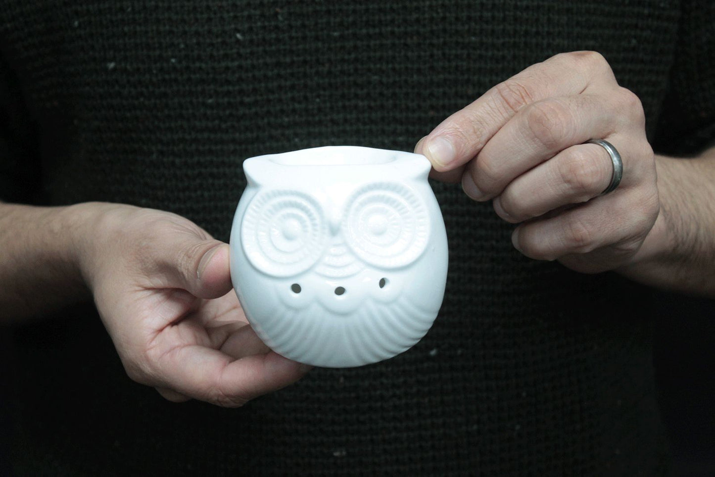 Small Owl Classic White Oil Burner