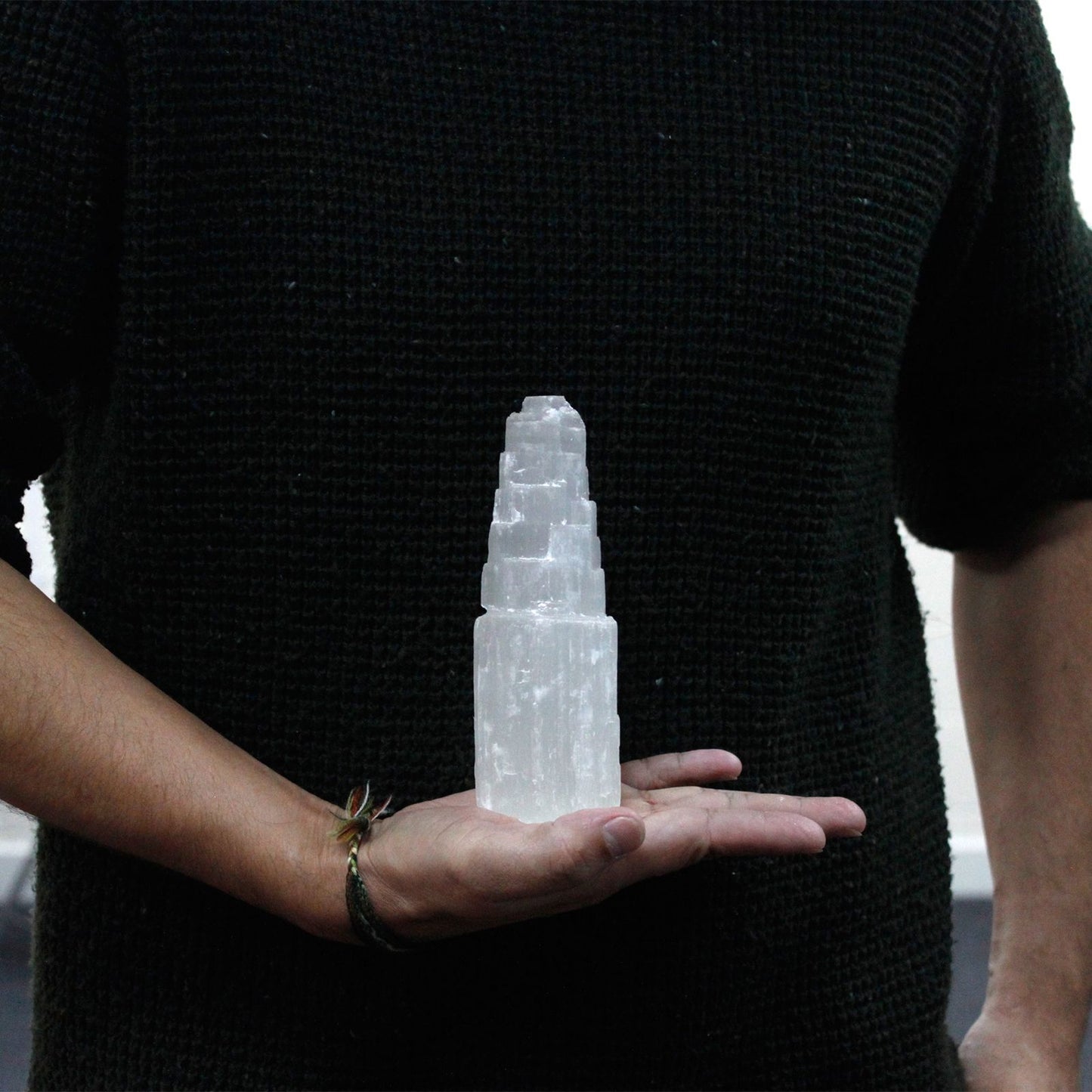 Natural Healing Selenite Tower - 15 cm