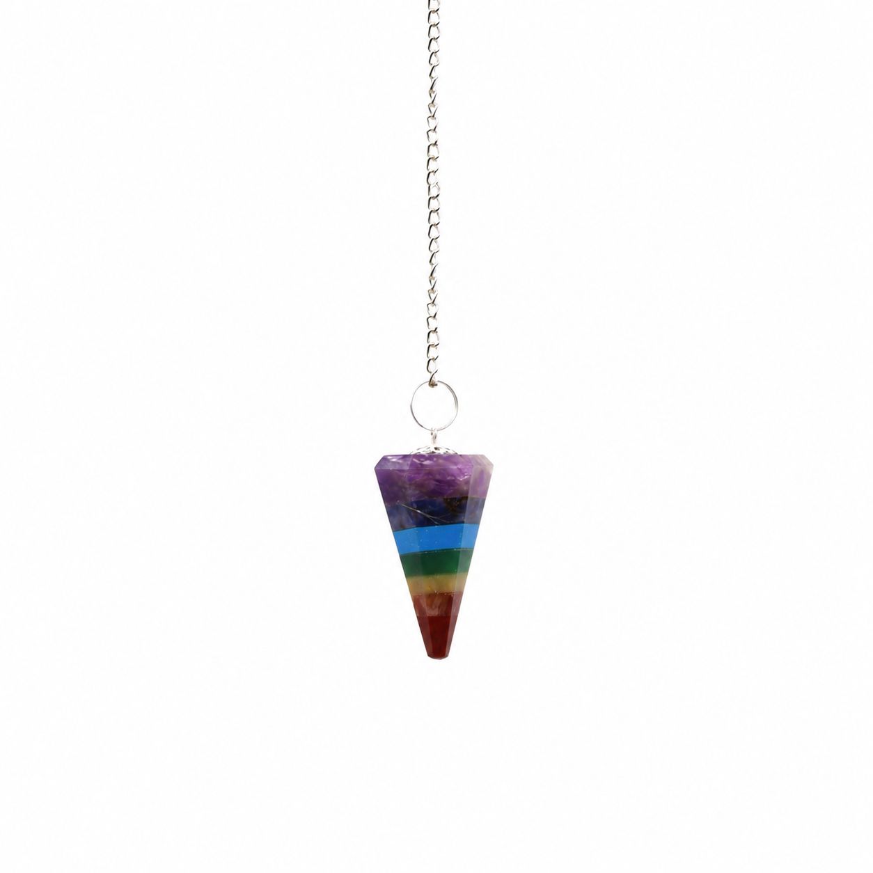 7 Slice Chakra Style Pendulum