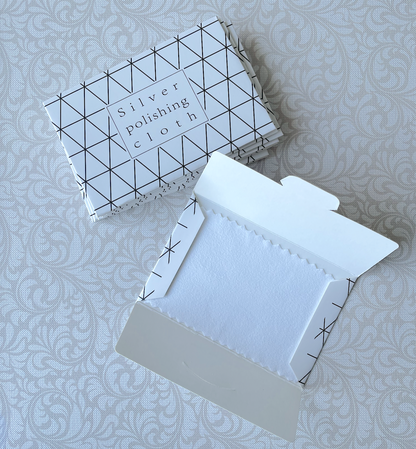 Anti Tarnish Polishing Cloth for Silver Jewellery - Pack of 10