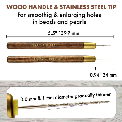 Extra Fine Bead Reamer Set by Beadsmith